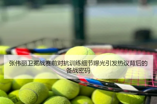 张伟丽卫冕战赛前对抗训练细节曝光引发热议背后的备战密码